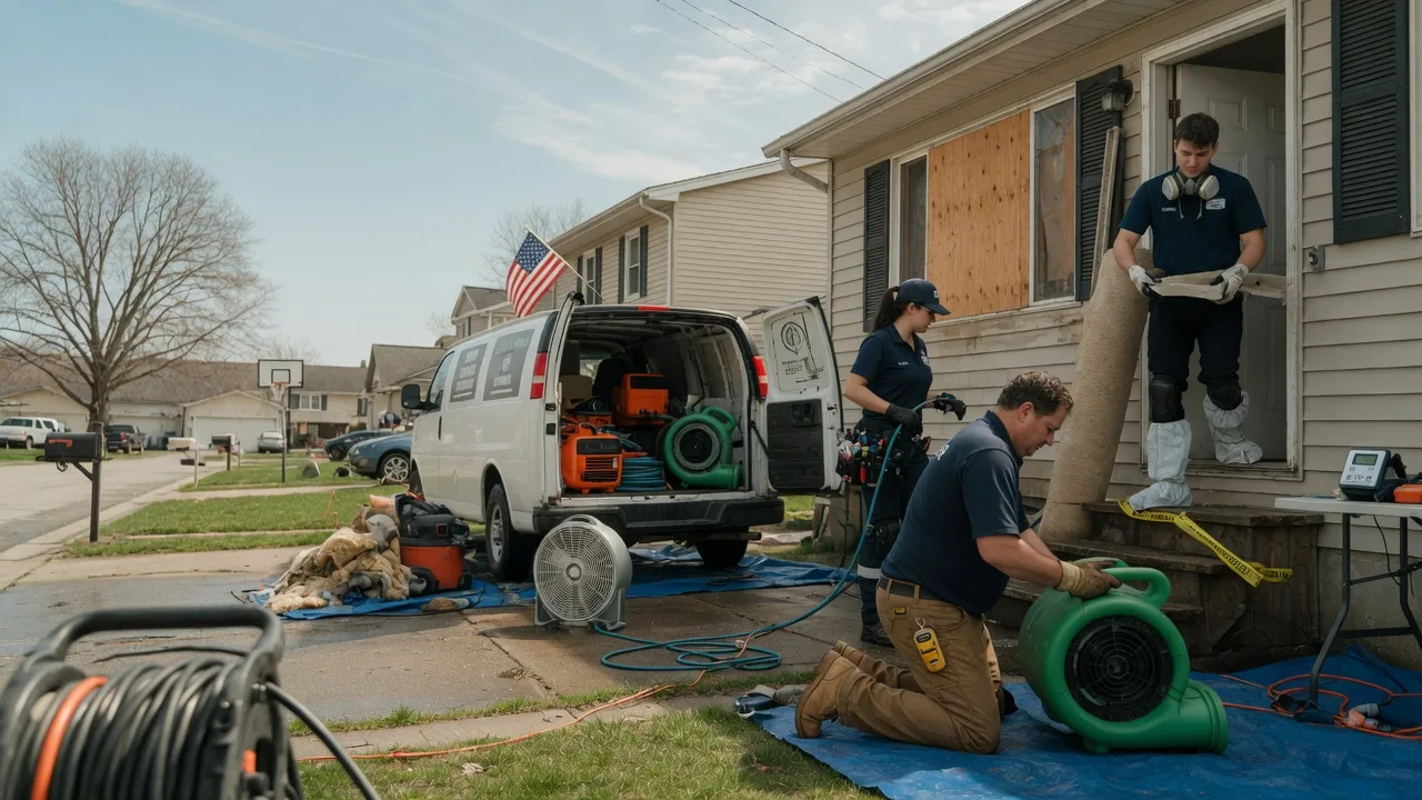 Water Damage Restoration in Olaton, KY near me